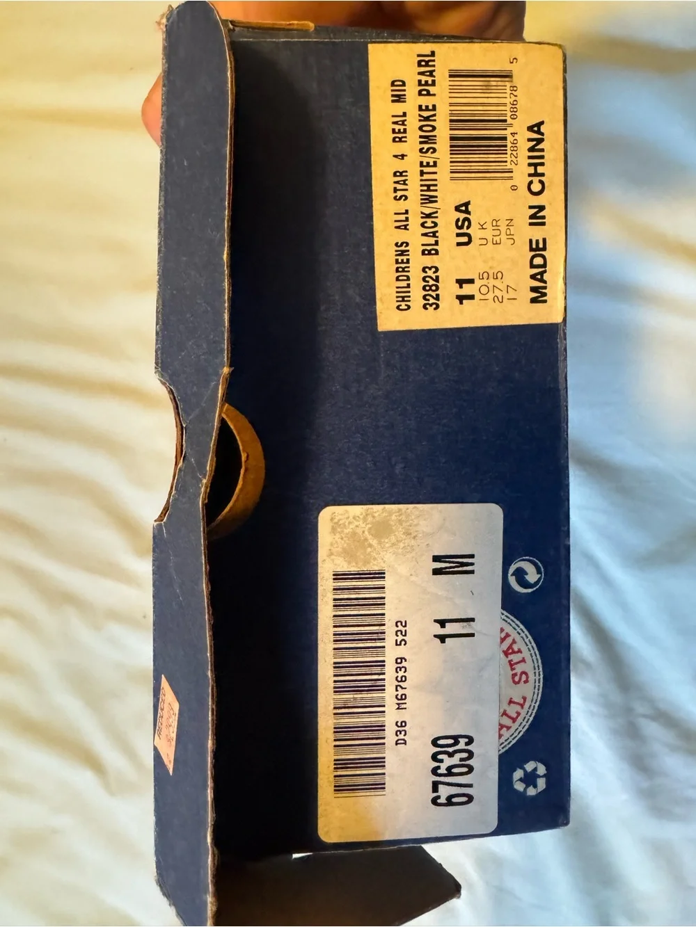 Converse Kids Black and White Low-Top Sneakers